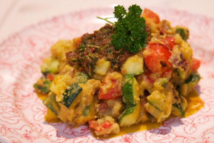 Read more about the article Spaanse stamppot met chorizo en courgette