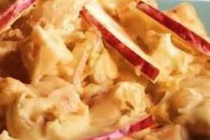 Lees meer over het artikel Stamppot witlof met appel en Leidse kaas (vegetarisch)